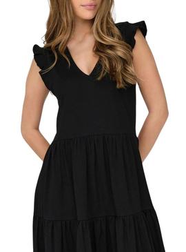 Vestido Only May Life Preto para Mulher