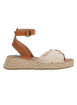 Sandálias Pepe Jeans Kate One Marrom para Mulher