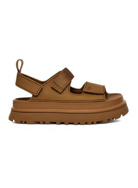 Sandálias UGG Goldenglow Marrom Para Mulher