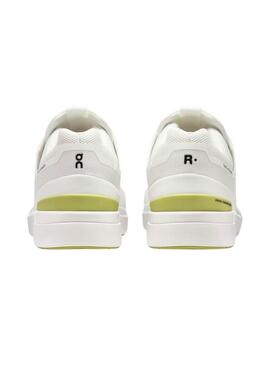 Tênis On The Roger Spin 2 Branco e Neon para Homens