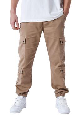 Calça Project x Paris Cargo Corte Tostado Para Homem