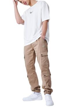 Calça Project x Paris Cargo Corte Tostado Para Homem