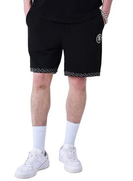 Bermuda Project x Paris PXP Preto Para Homem.