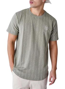 Camiseta estampada verde Project x Paris para homem