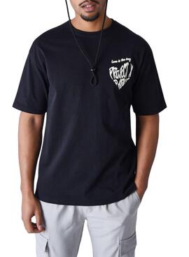 Camiseta Project x Paris Love Preta Para Homem