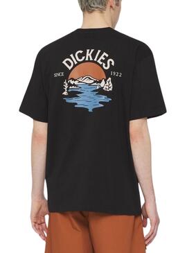 Camiseta Dickies Beach Tee Preta Para Homem