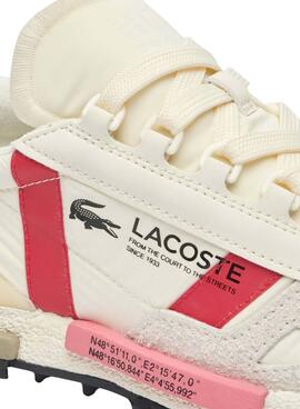 Sapatilhas Lacoste Elite Active Bege para Mulher.