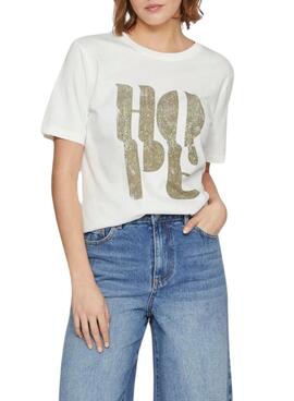 Camiseta Vila Sybil Hope Branca Para Mulher