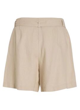 Shorts Vila Jolanda Bege para Mulher.