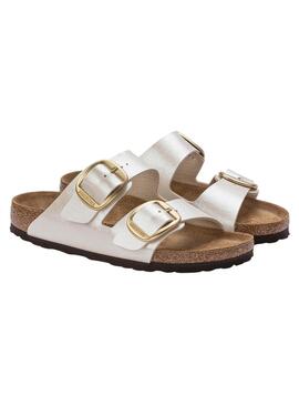 Sandálias Birkenstock Big Buckle Nacar para Mulher.