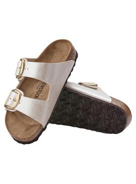 Sandálias Birkenstock Big Buckle Nacar para Mulher.