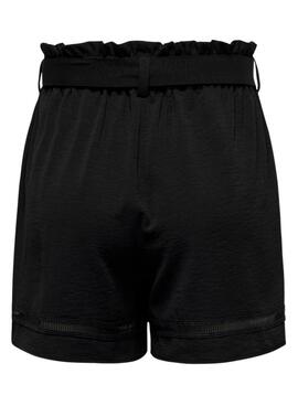 Shorts Only Franci Negro para Mulher.