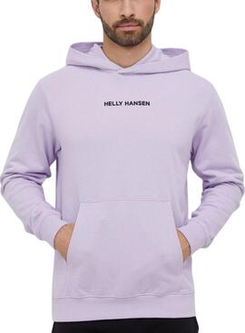 Moletom Helly Hansen Core Roxo Para Homens