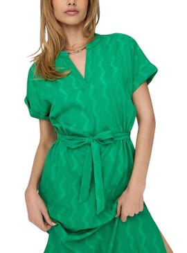 Vestido Only Dia Verde Para Mulher