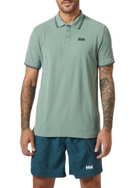 Polo Helly Hansen Kos Verde para Homem