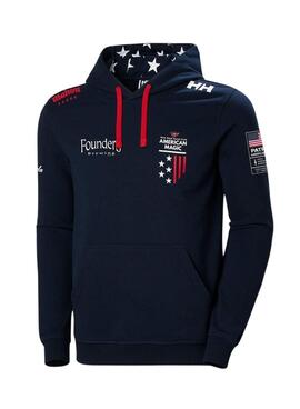 Moletom Helly Hansen American Magic Marino Para Homem