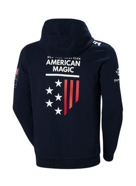 Moletom Helly Hansen American Magic Marino Para Homem