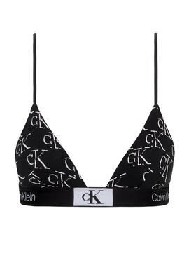 Sutiã Calvin Klein Unlined Triangle Preto