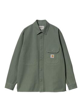 Camisa de sobreposição Carhartt Reno Verde para Homem