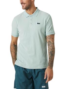 Camisa Polo Helly Hansen Driftline Verde para Homem