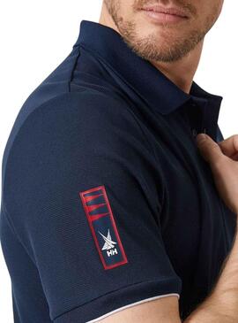 Camisa Polo Helly Hansen Ocean Marinho para Homem