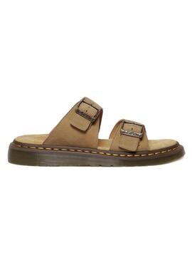 Sandálias Dr. Martens Savannah em castanho para mulher.