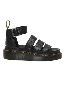 Sandálias Dr. Martens Clarissa II Quad Negro para Mulher.