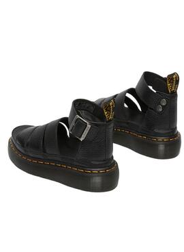 Sandálias Dr. Martens Clarissa II Quad Negro para Mulher.