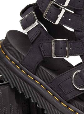 Sandálias Dr. Martens Olson Antracita para Mulher.