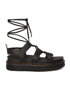 Sandálias Dr. Martens Nartilla Pretas Para Mulher.