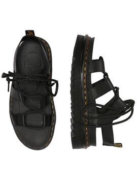 Sandálias Dr. Martens Nartilla Pretas Para Mulher.