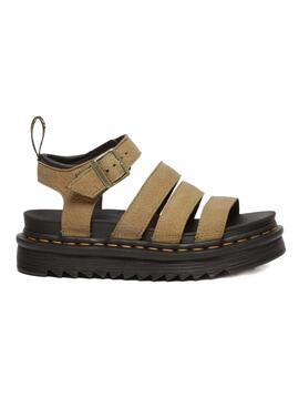 Sandálias Dr. Martens Blaire em Tostado para Mulher.