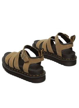 Sandálias Dr. Martens Blaire em Tostado para Mulher.