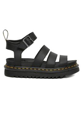 Sandálias Dr. Martens Blaire Preto para Mulher.