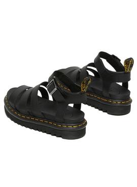 Sandálias Dr. Martens Blaire Preto para Mulher.