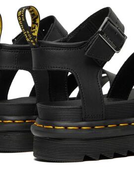 Sandálias Dr. Martens Blaire Preto para Mulher.