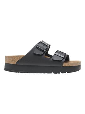 Sandálias Birkenstock Arizona Plataforma Preto para Mulher