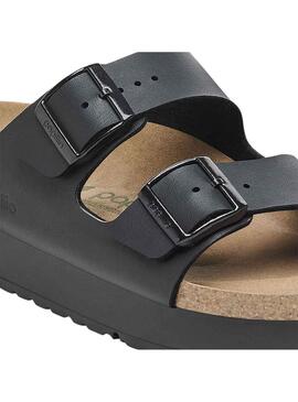 Sandálias Birkenstock Arizona Plataforma Preto para Mulher