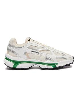 Sapatilhas Lacoste L003 2K24 Branco Verde Homem