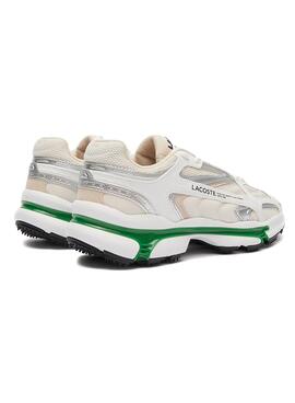 Sapatilhas Lacoste L003 2K24 Branco Verde Homem