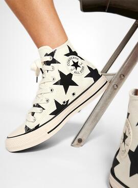 Tênis Chuck Taylor All Star Large Stars Mulher.