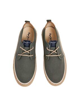 Sapatos Pepe Jeans Port Tourist Verde Homem