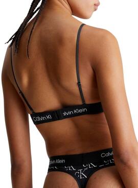 Sutiã Calvin Klein Unlined Triangle Preto