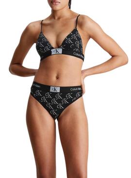 Sutiã Calvin Klein Unlined Triangle Preto