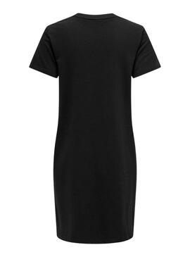 Vestido Only Frida Preto para Mulher