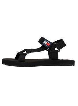 Sandálias Tommy Jeans Casual Preto Para Homem