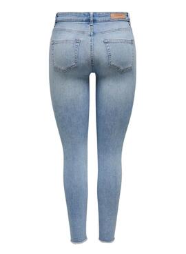 Calça jeans ONLY Blush Mid Azul para Mulher.