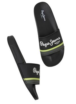 Chinelos Pepe Jeans Portobello Preto para Homem