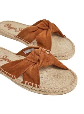Sandálias Pepe Jeans Siva Marrom Para Mulher