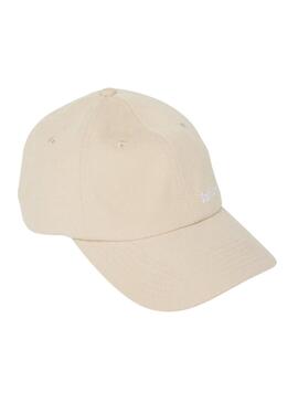 Gorra Pieces Carmana Bege para Mulher